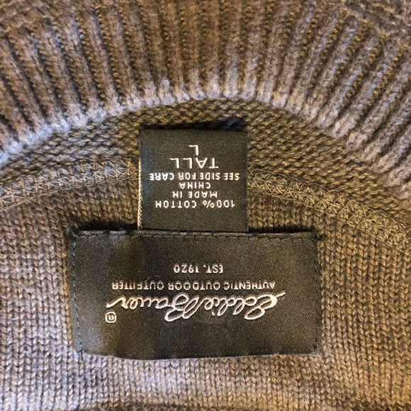 Eddie Bauer sweater cotton XL size - Picture 2 of 2